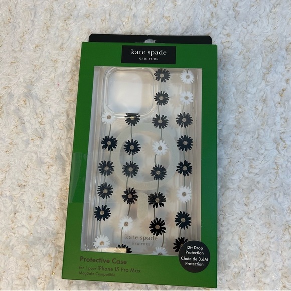 kate spade iphone 15 pro Max Protective Hard Shell Case w MagSafe for Ap… - Picture 5 of 8